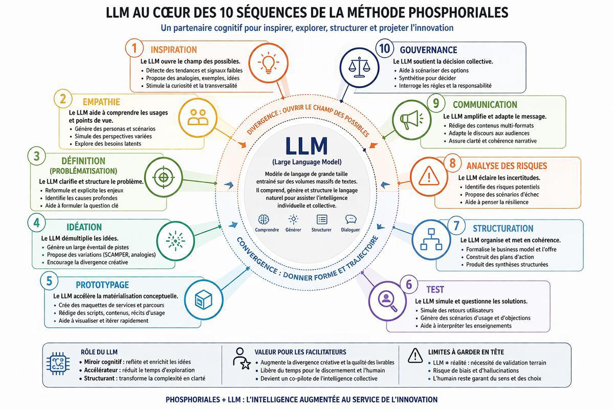 Comment les LLM augmente le processus d'innovation Phosphoriales Comment les LLM augmente le processus d'innovation Phosphoriales