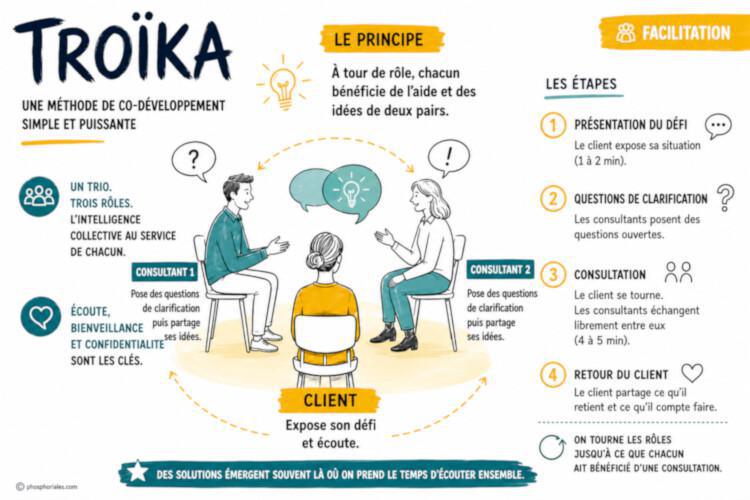 Troïka, une méthode de Co-développement pour progresser en Facilitation Troïka, une méthode de Co-développement pour progresser en Facilitation