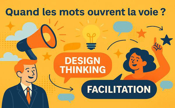 Bataille sémantique  : Déclin relatif du mot Design Thinking et montée de la Facilitation en France ...