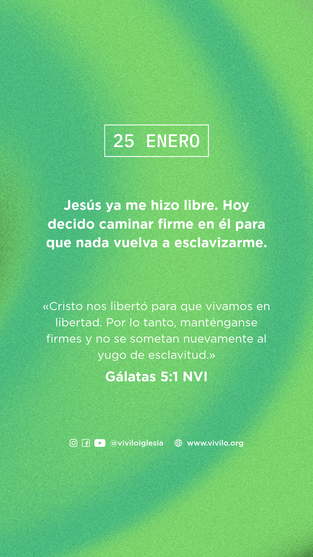 Mensaje diario-23-25enero