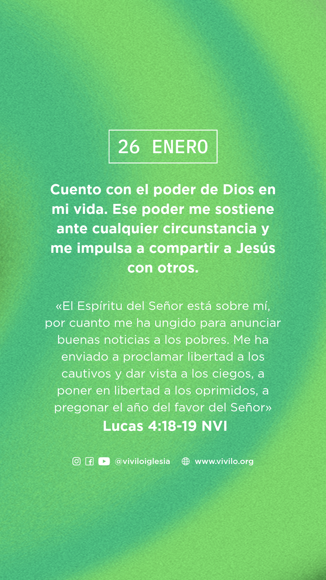 Mensaje diario-24-26enero