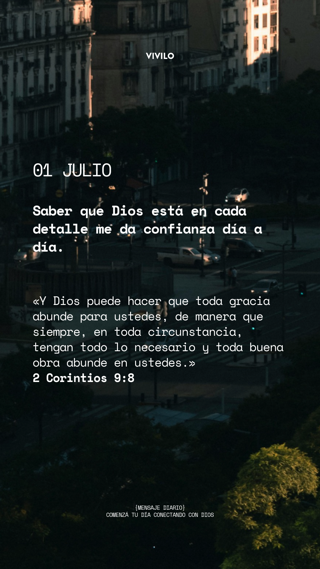 Mensaje diario JULIO-1-mayo