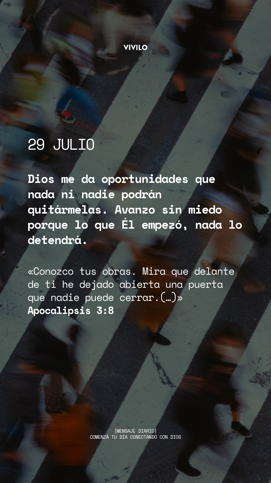 Mensaje diario JULIO-29-julio