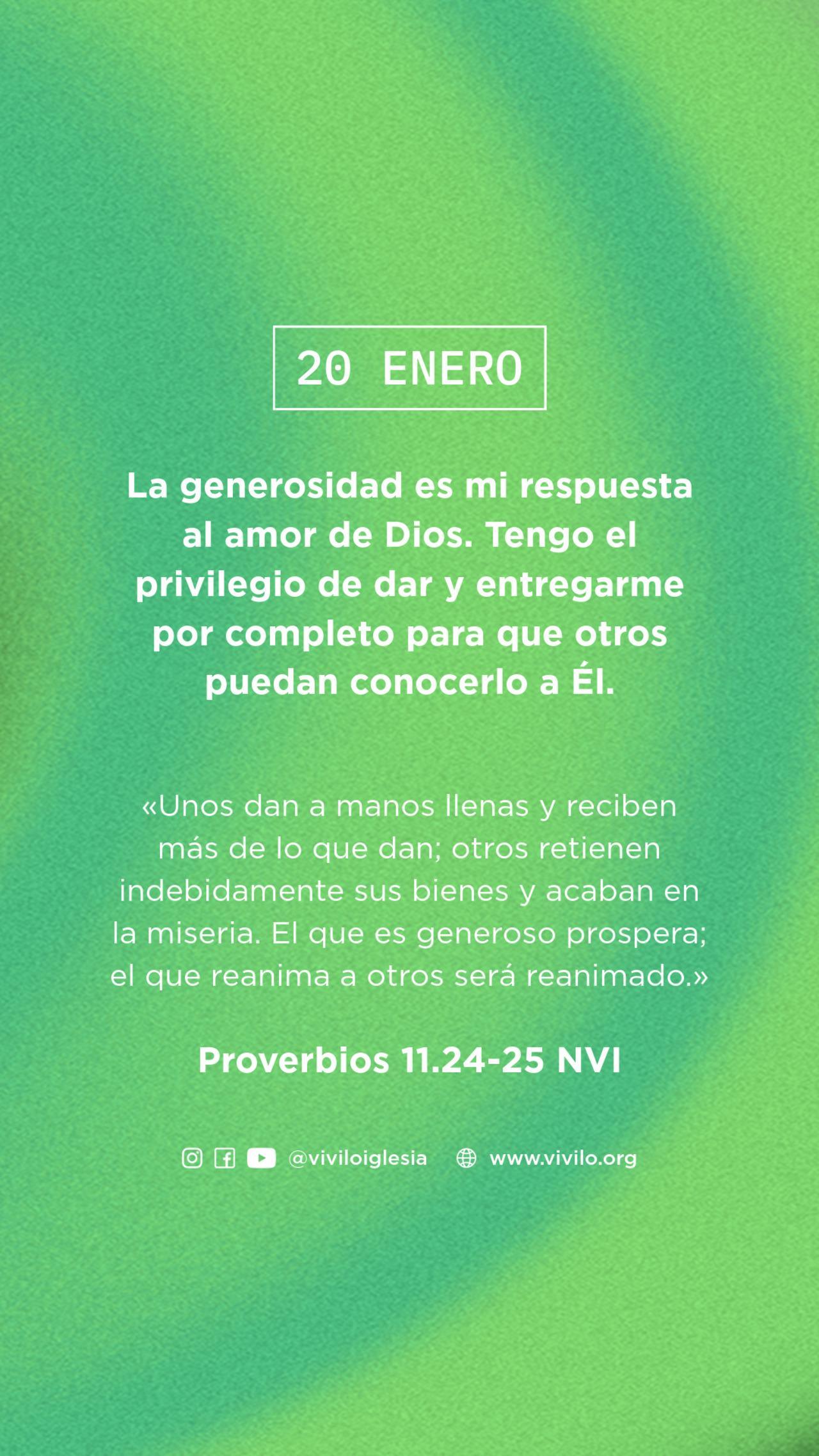 Mensaje diario-18-20enero