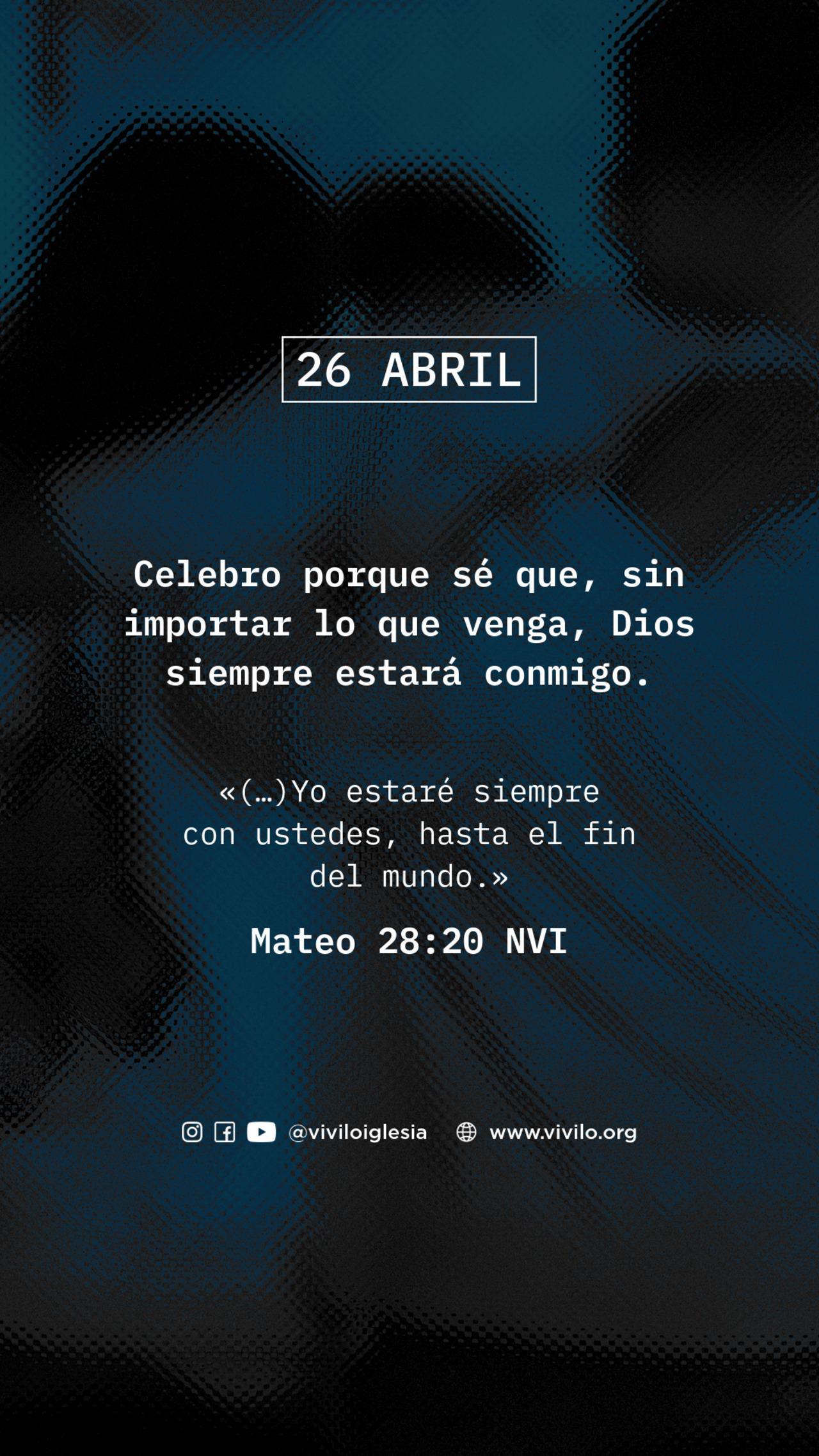 Mensaje diario-26-26abril
