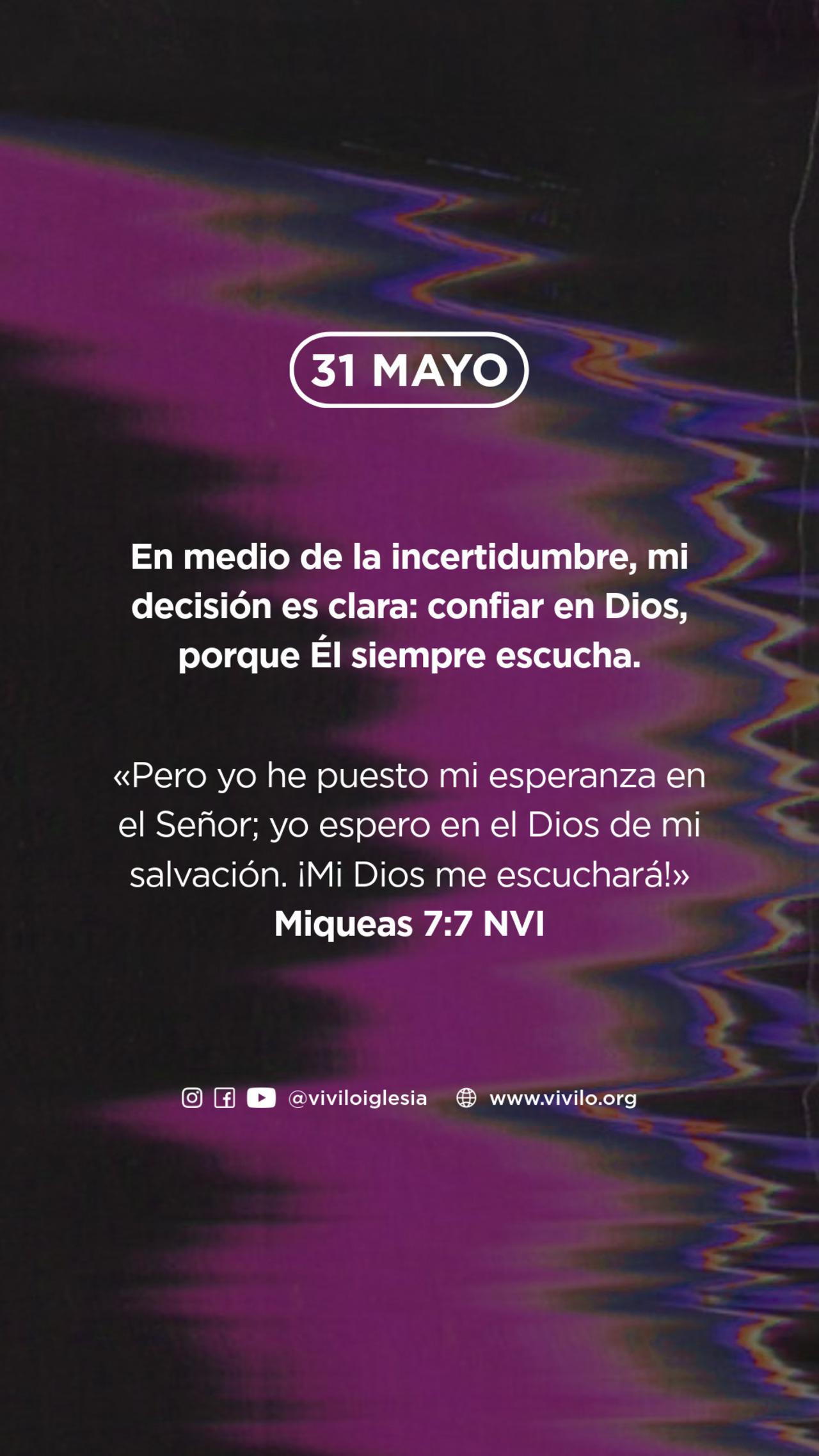 Mensaje diario-31-31mayo