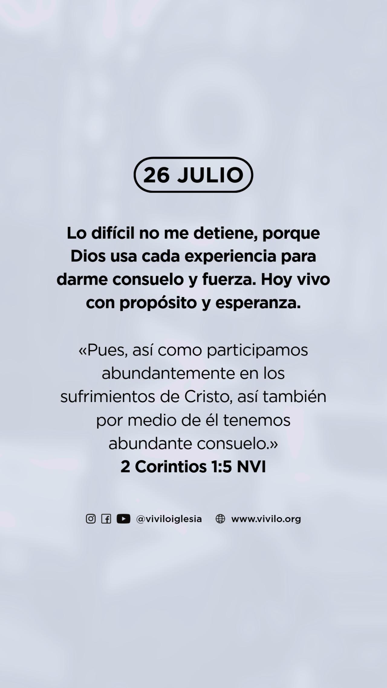 Mensaje diario-26-26julio