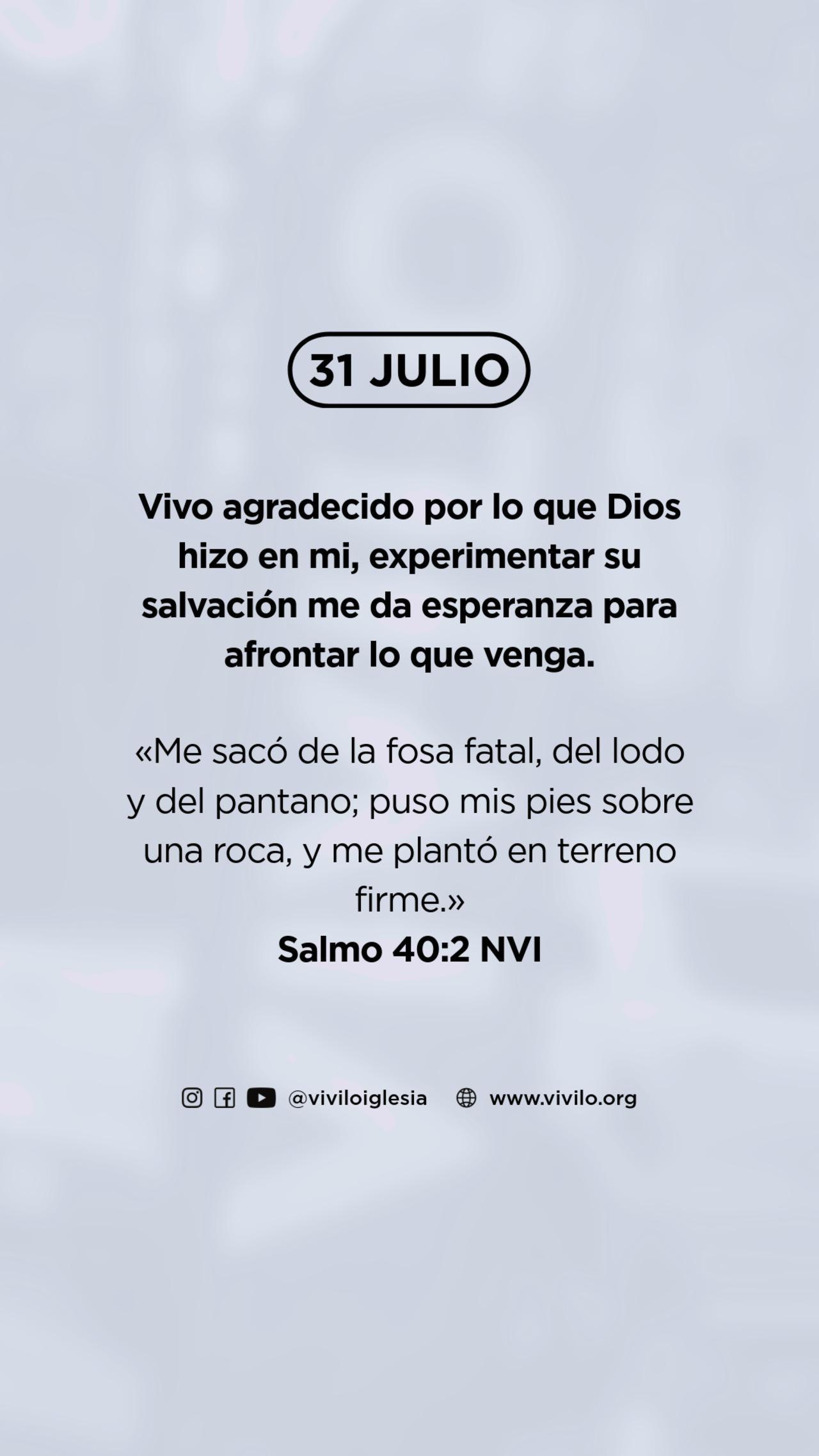 Mensaje diario-31-31julio