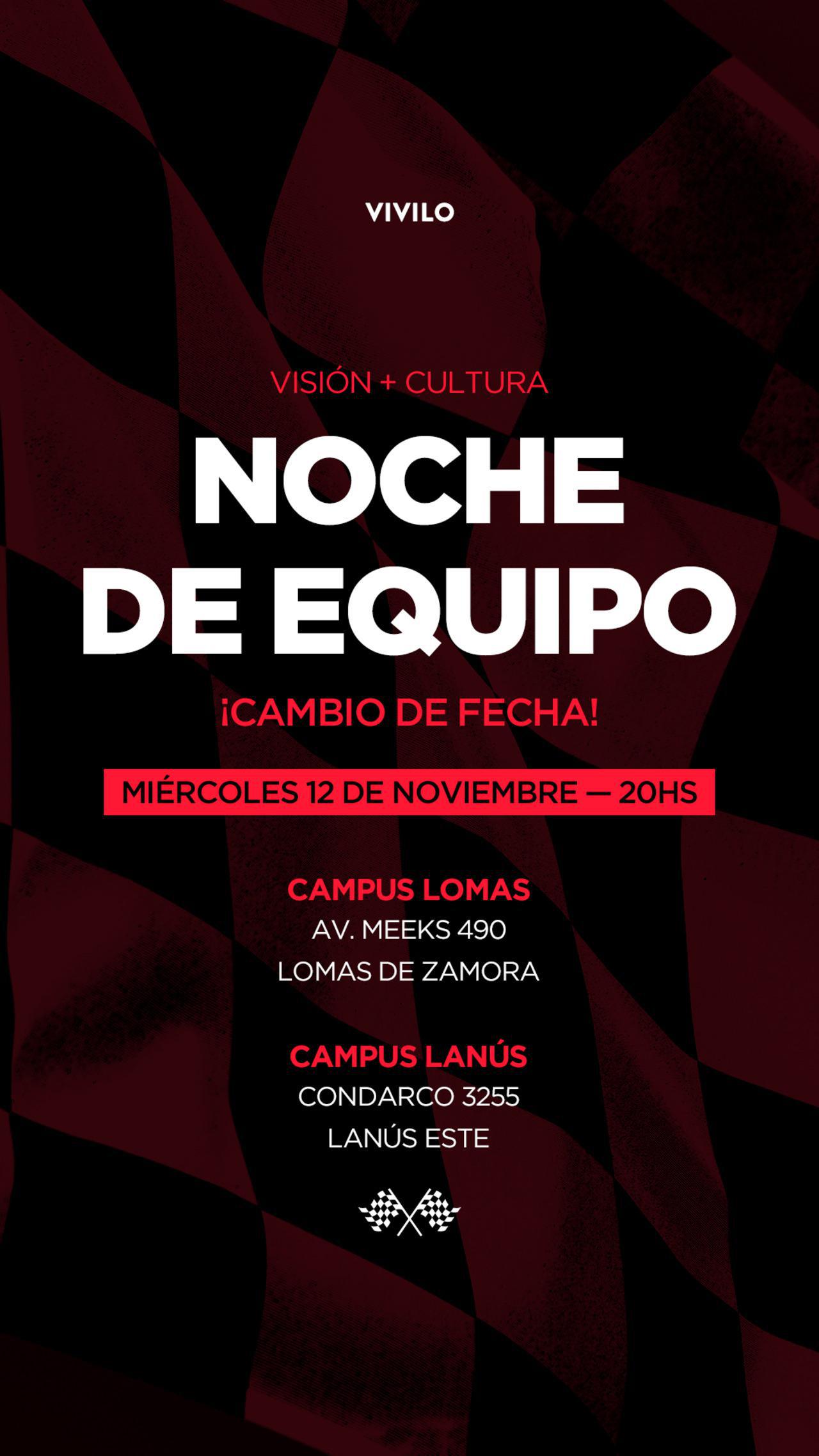 NOCHE DE EQUIPO GENERAL