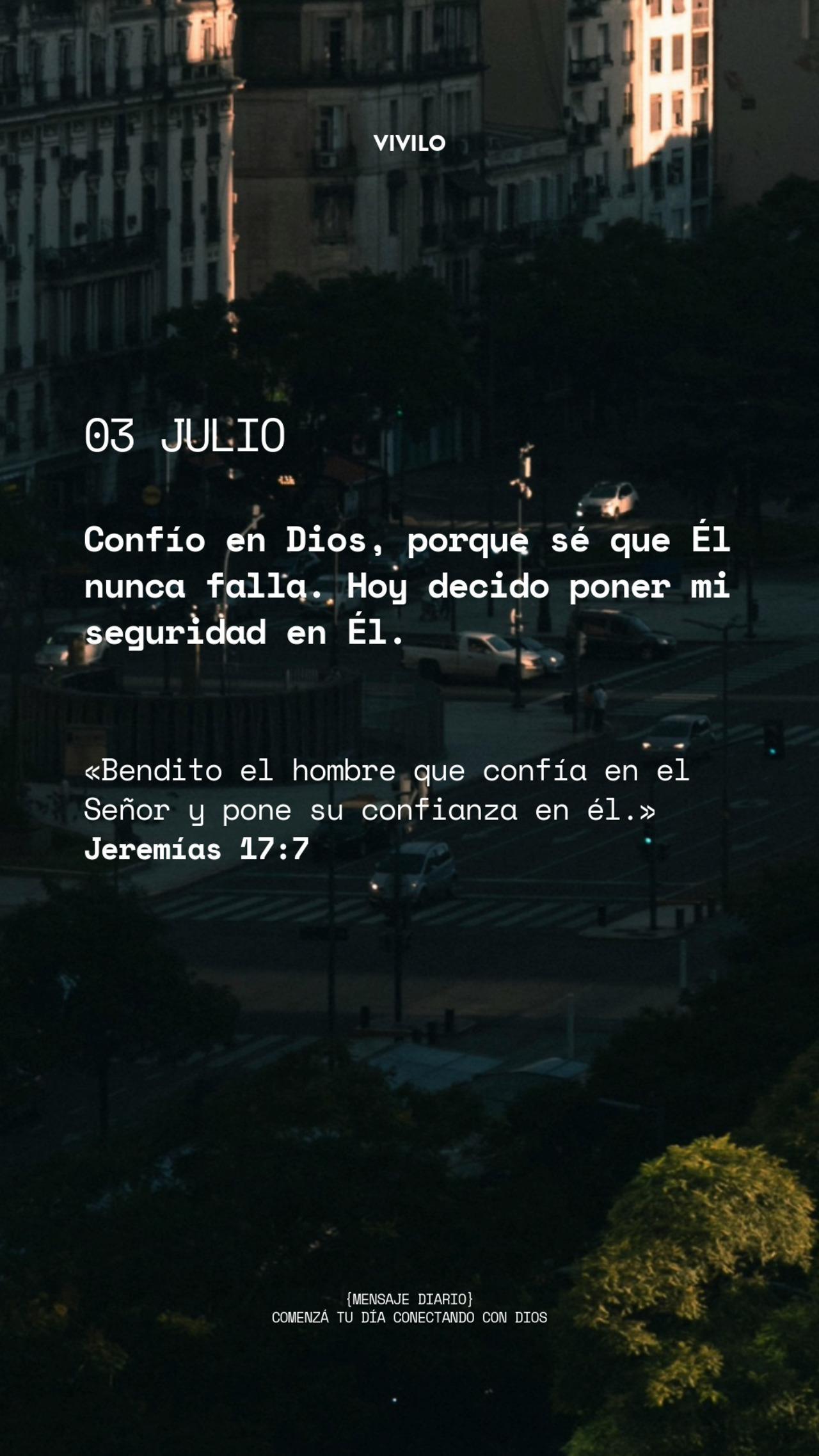 Mensaje diario JULIO-3-mayo