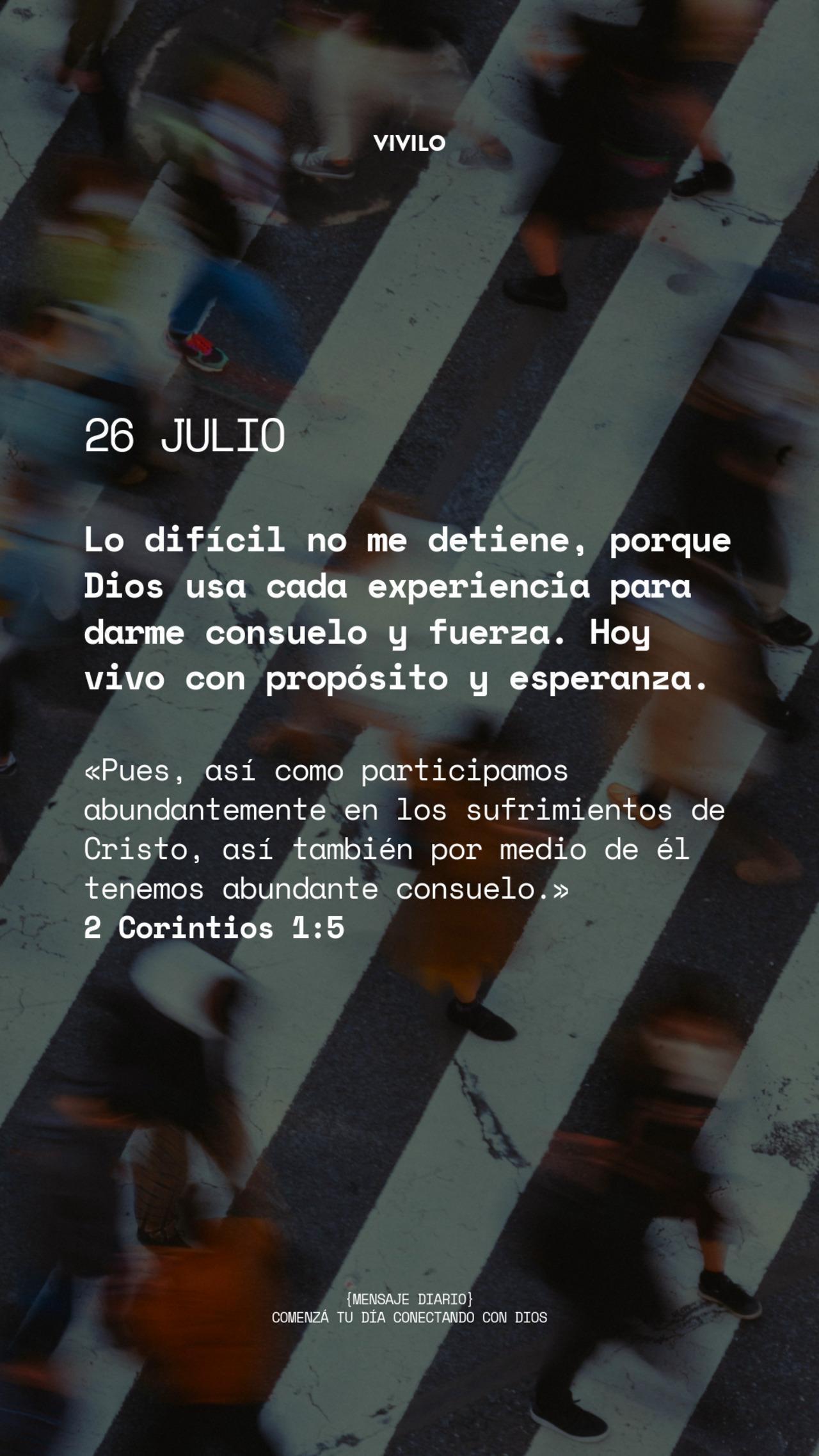 Mensaje diario JULIO-26-julio