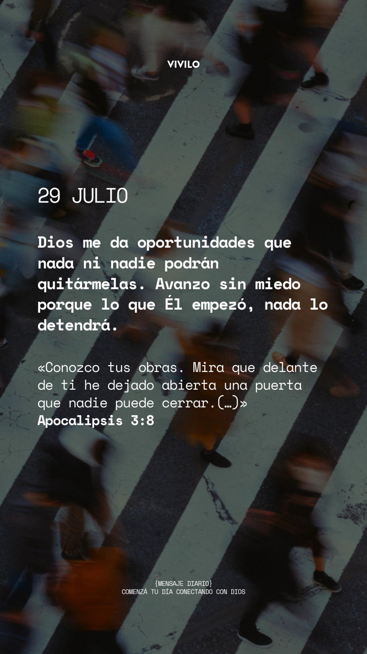 Mensaje diario JULIO-29-julio