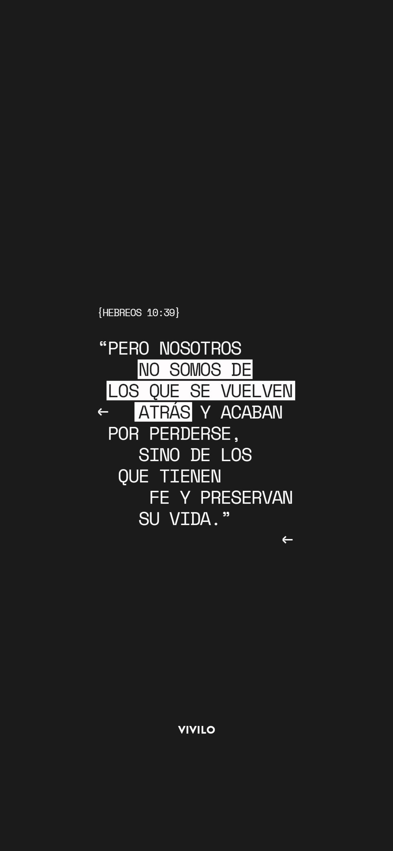 NO VOLVER ATRAS 2