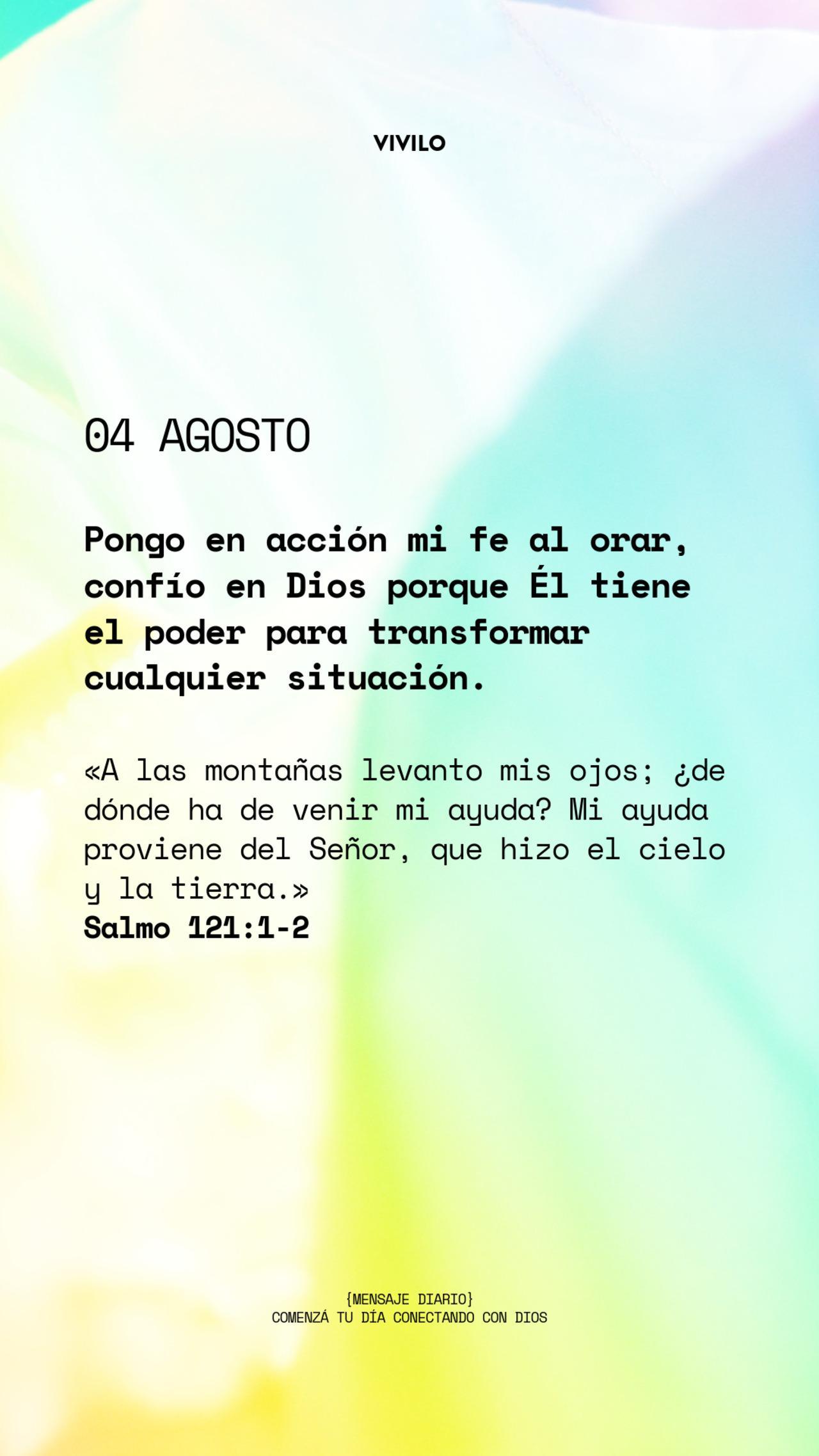 Mensaje diario AGOSTO-4-agosto