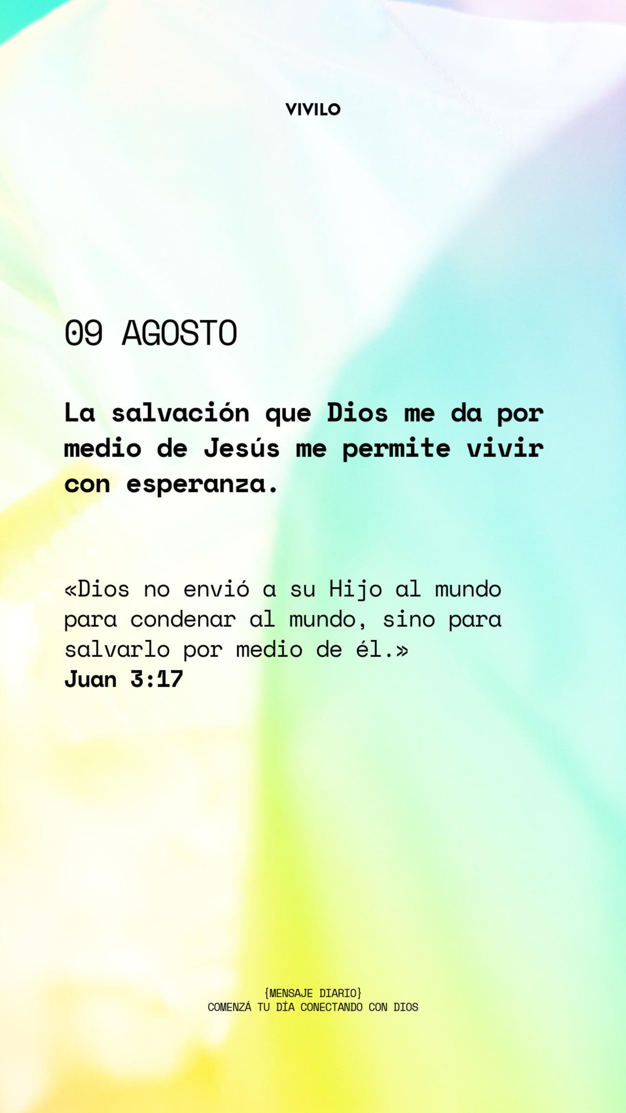 Mensaje diario AGOSTO-9-agosto
