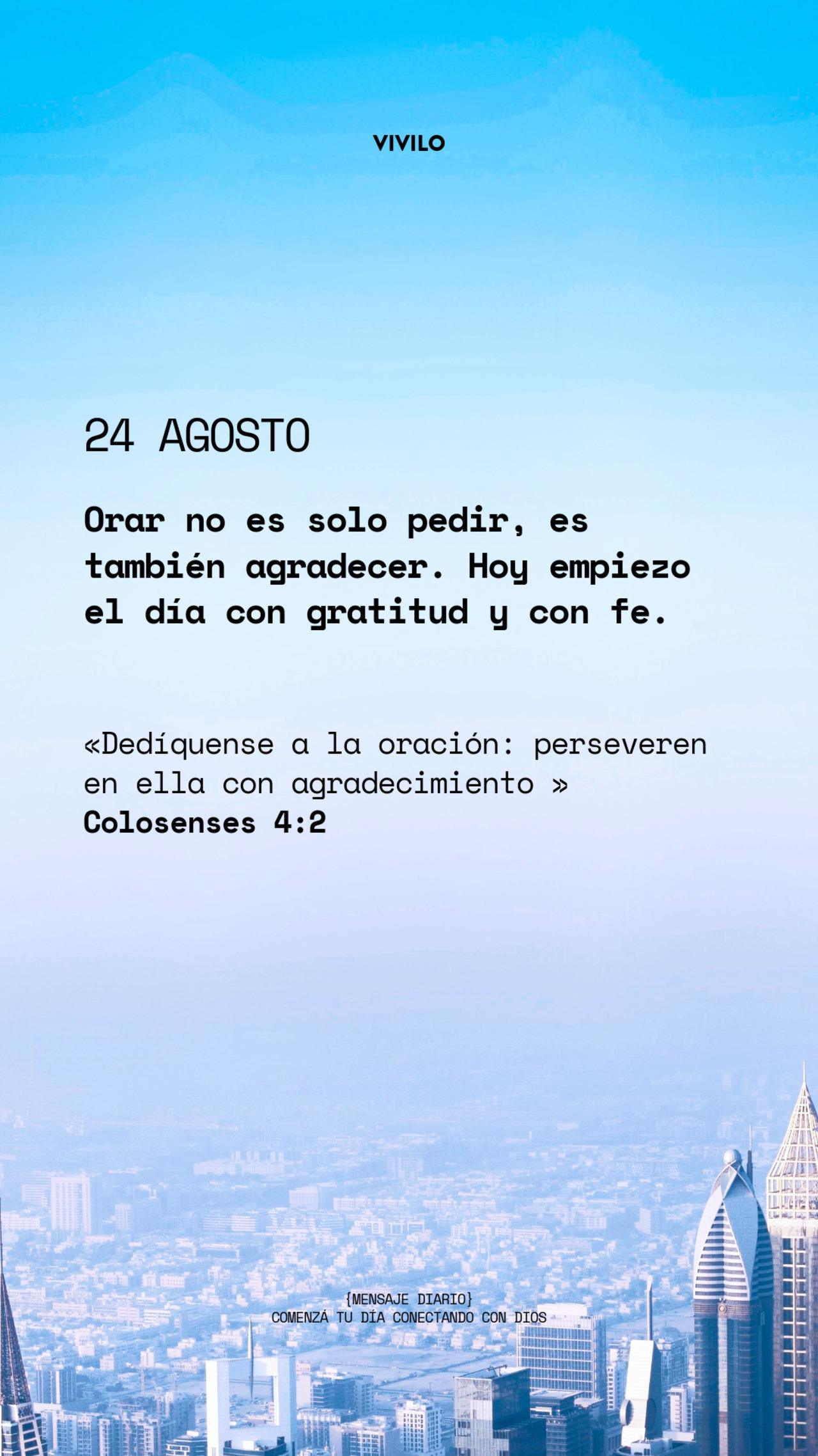 Mensaje diario AGOSTO-24-agosto