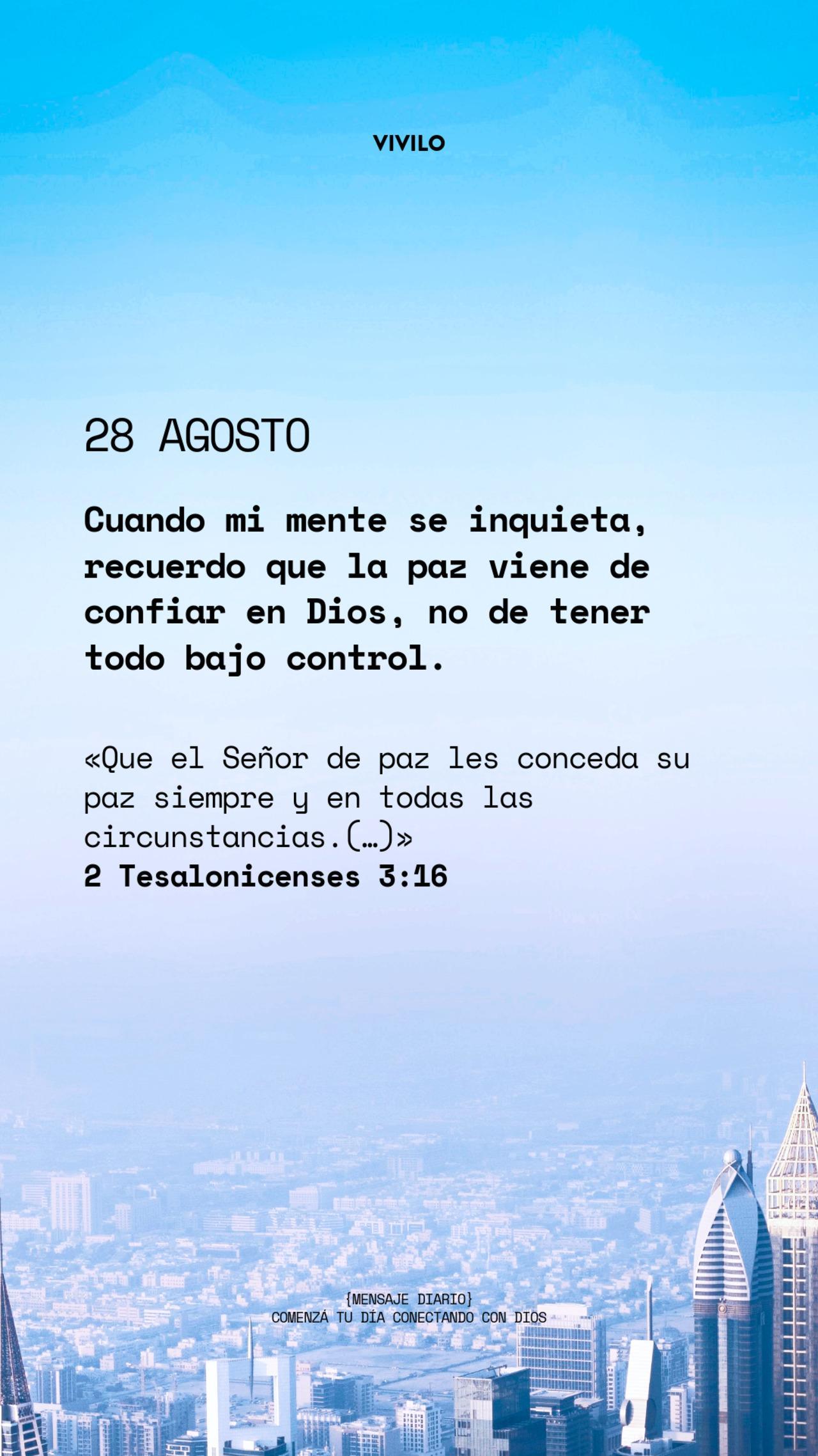 Mensaje diario AGOSTO-28-agosto