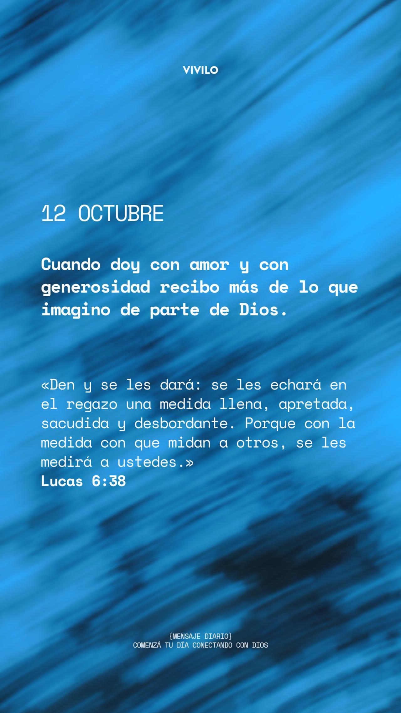 Mensaje diario OCTUBRE-12-octubre