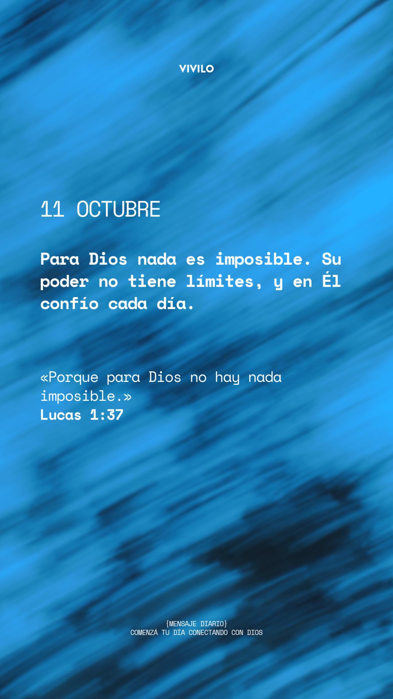 Mensaje diario OCTUBRE-11-octubre