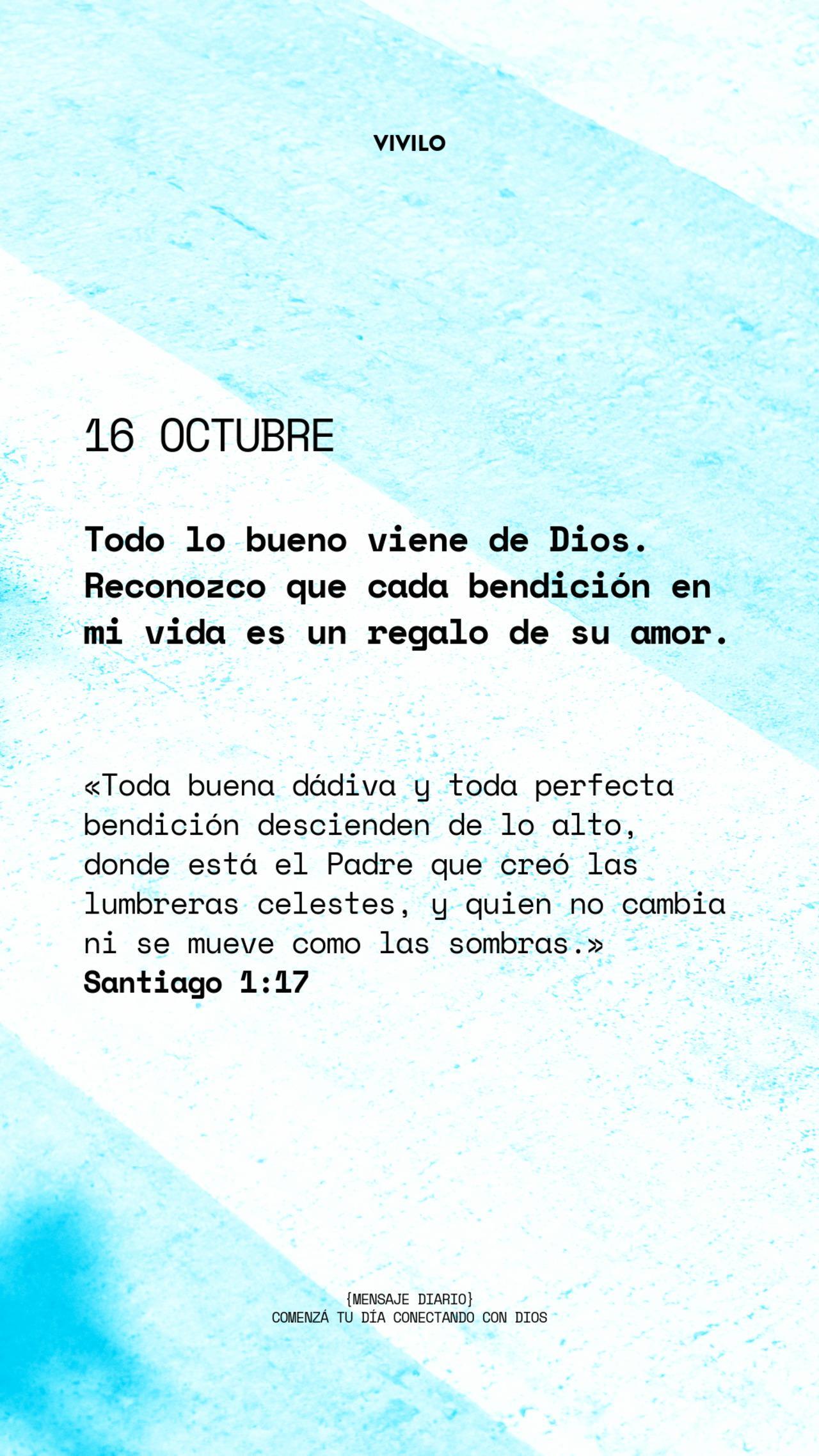 Mensaje diario OCTUBRE-16-octubre