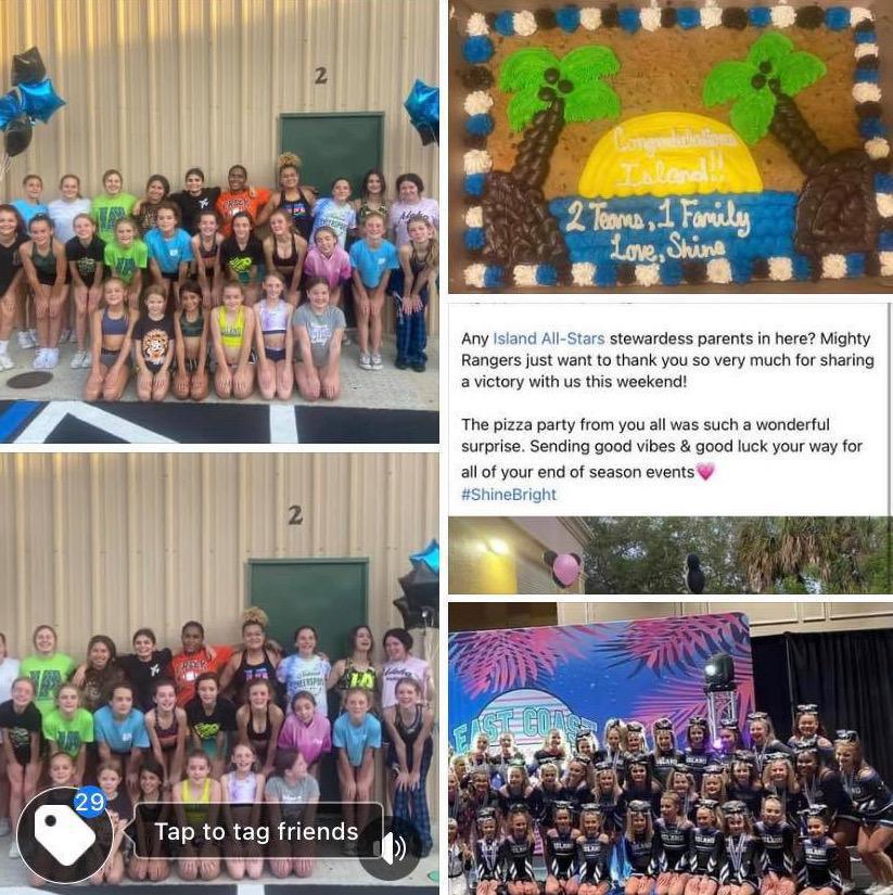 MIGHTY RANGERS - Shine Athletics & STEWARDESS - Island All-Stars