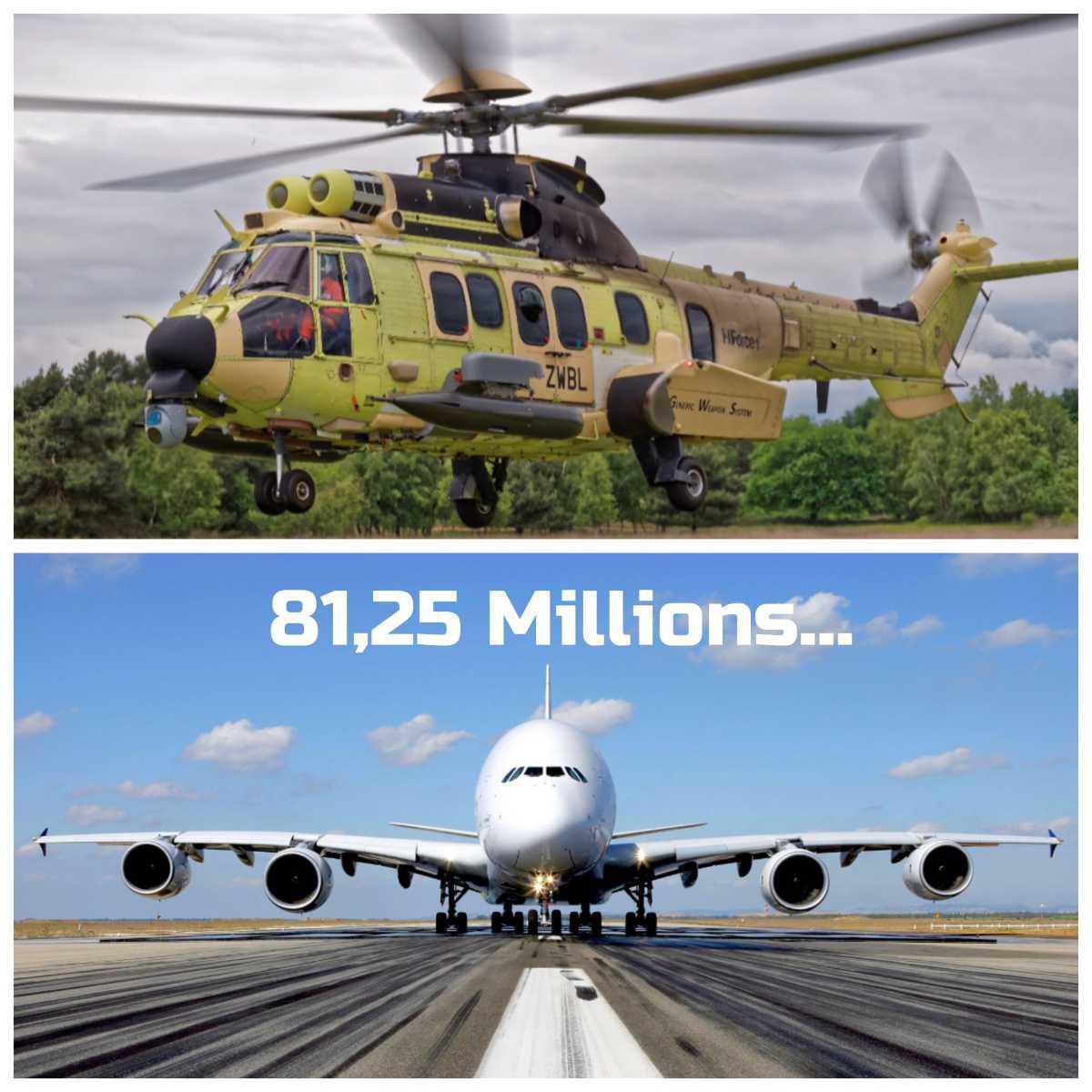 HFORCE, le bel outil défense d’Airbus Hélicopters, Amende pour Airbus de 81,25 Millions...