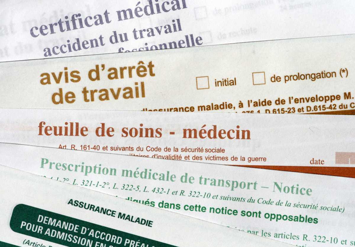 Arrêt de travail : Changement d'adresse... Arrêt de travail : Changement d'adresse...