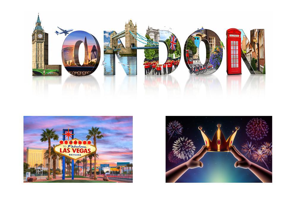 Londres, Disney, Lisbonne, Las Vegas....laissez vous tenter