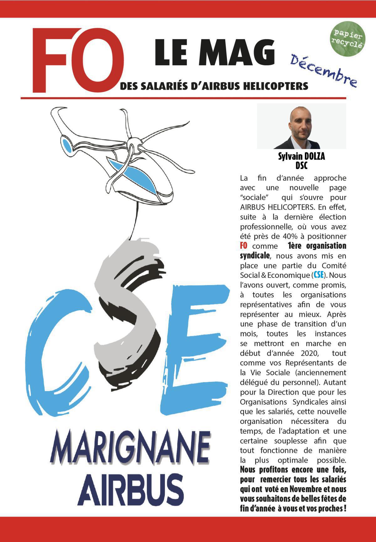 Vos serviteurs au CSE-E*, CSSCT*et au CSE-C* ! Vos serviteurs au CSE-E*, CSSCT*et au CSE-C* !