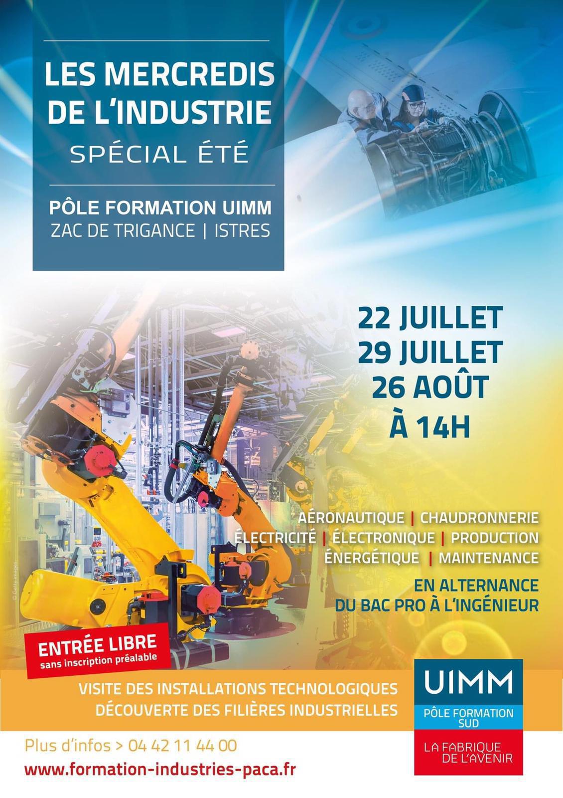 Mercredis de l’industrie : spécial été Mercredis de l’industrie : spécial été