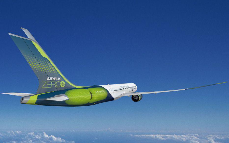 Airbus veut commercialiser un avion à hydrogène en 2035, annonce son président