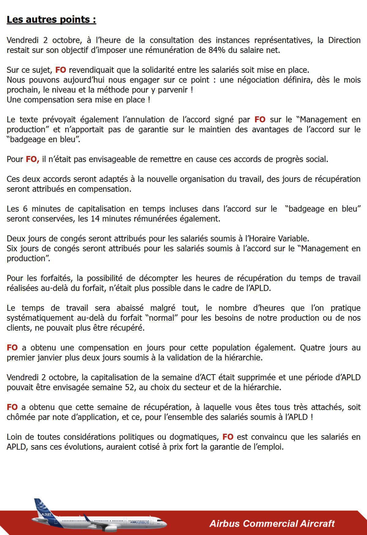 Plan social à Airbus : un accord avec des garanties pour viser le zéro licenciement. Plan social à Airbus : un accord avec des garanties pour viser le zéro licenciement.