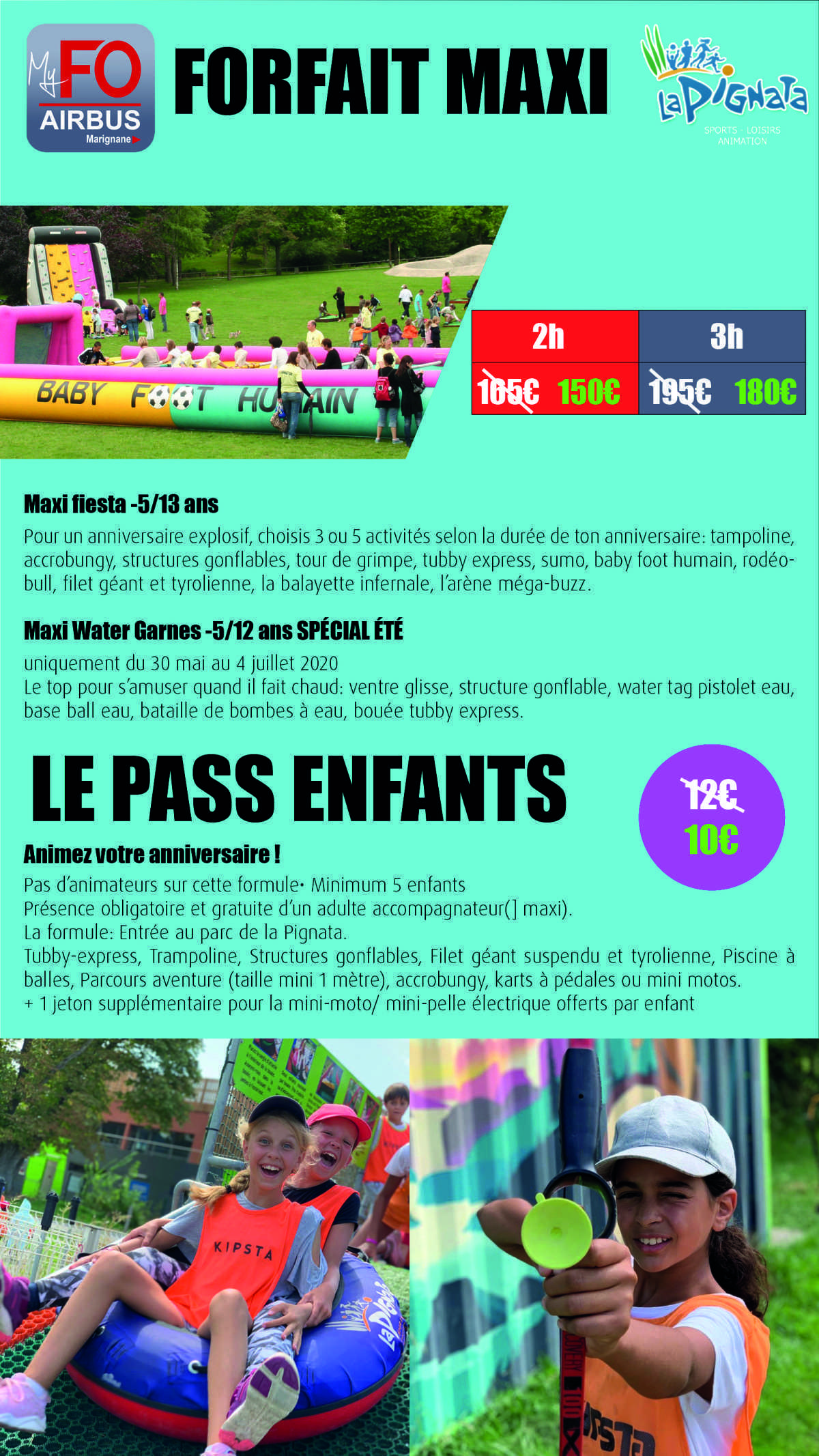 MyAvantages : FO passe un partenariat avec la Pignata pour les anniversaires de vos enfants ! MyAvantages : FO passe un partenariat avec la Pignata pour les anniversaires de vos enfants !