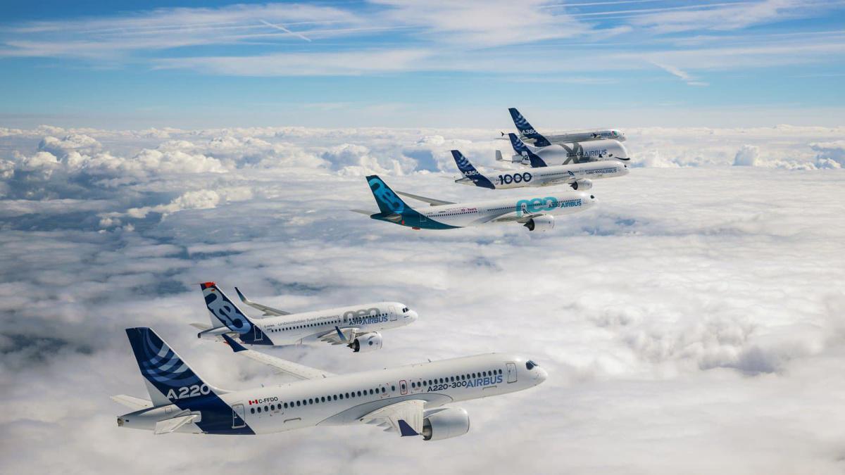 Airbus dévoile l'empreinte carbone de ses avions