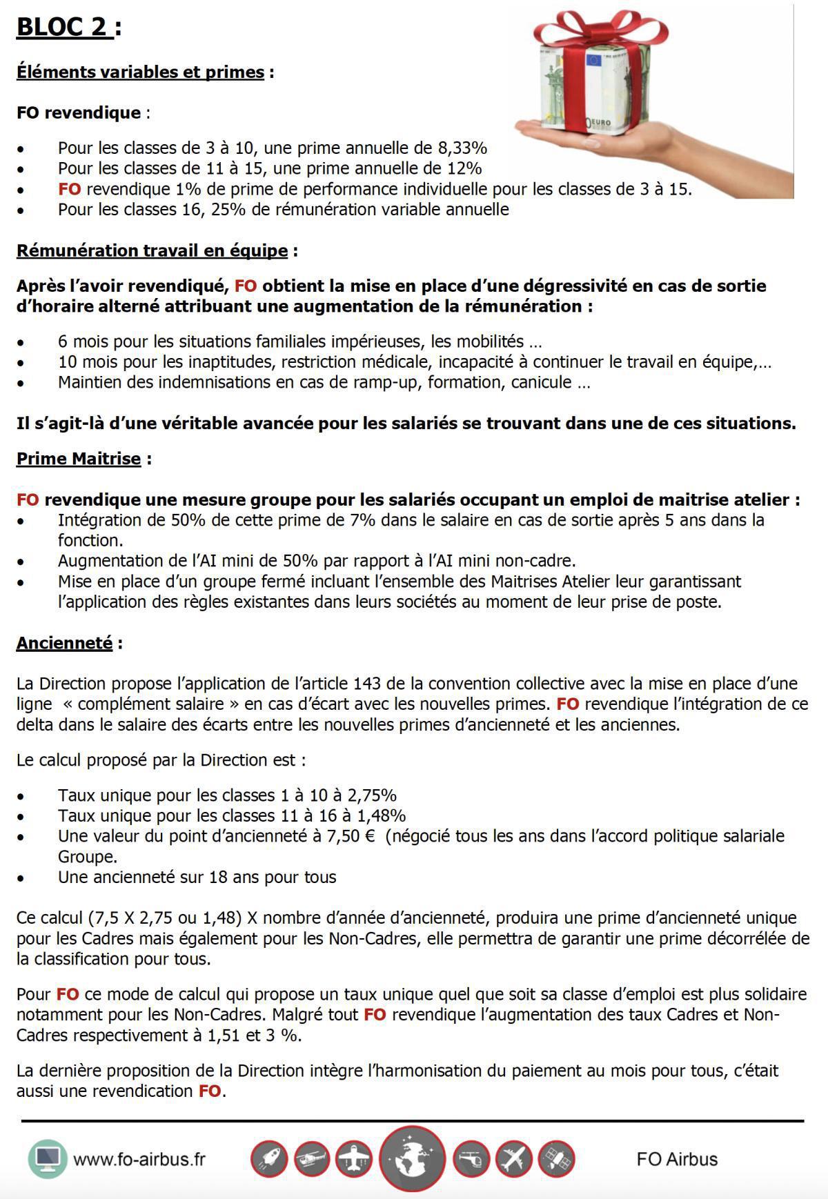 Rémunération : Les négociations en cours... Rémunération : Les négociations en cours...