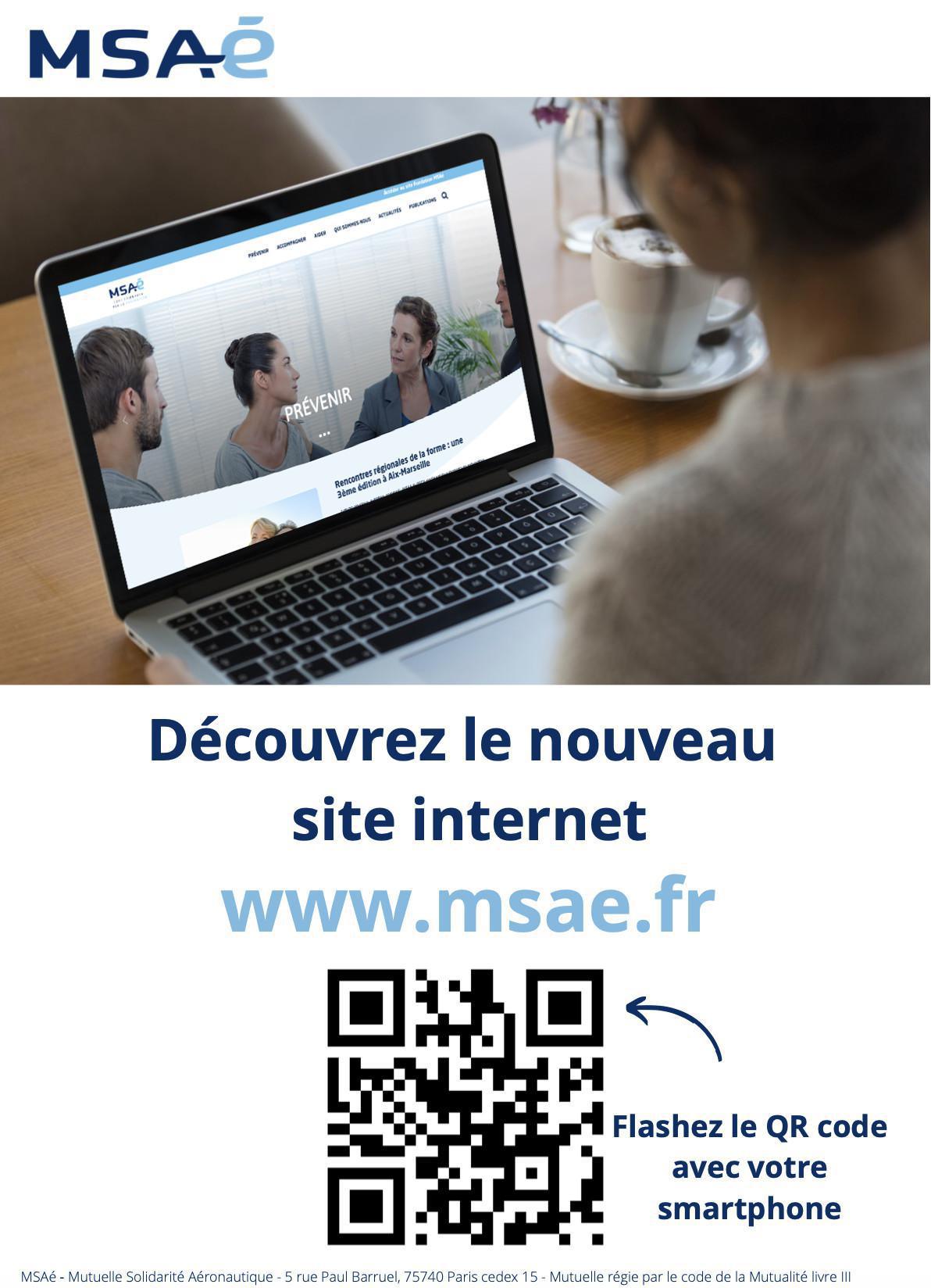 Nouveau site internet MSAé Nouveau site internet MSAé
