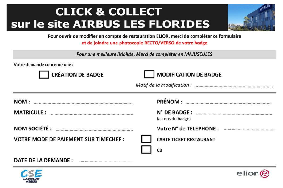  Le Click and Collect pour la Restauration sur le Site des Florides débarque lundi !