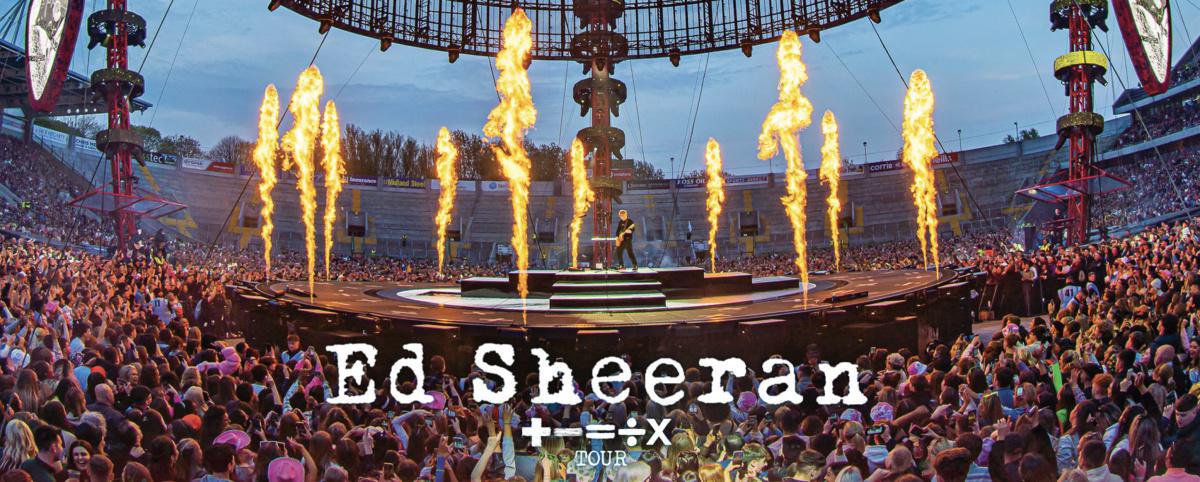Ed Sheeran en concert au Stade Vélodrome le 6 Juin 2025