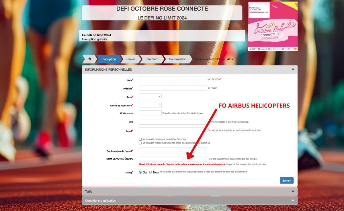 Foulées du CSE : ensemble pour octobre rose connecté ! Foulées du CSE : ensemble pour octobre rose connecté !