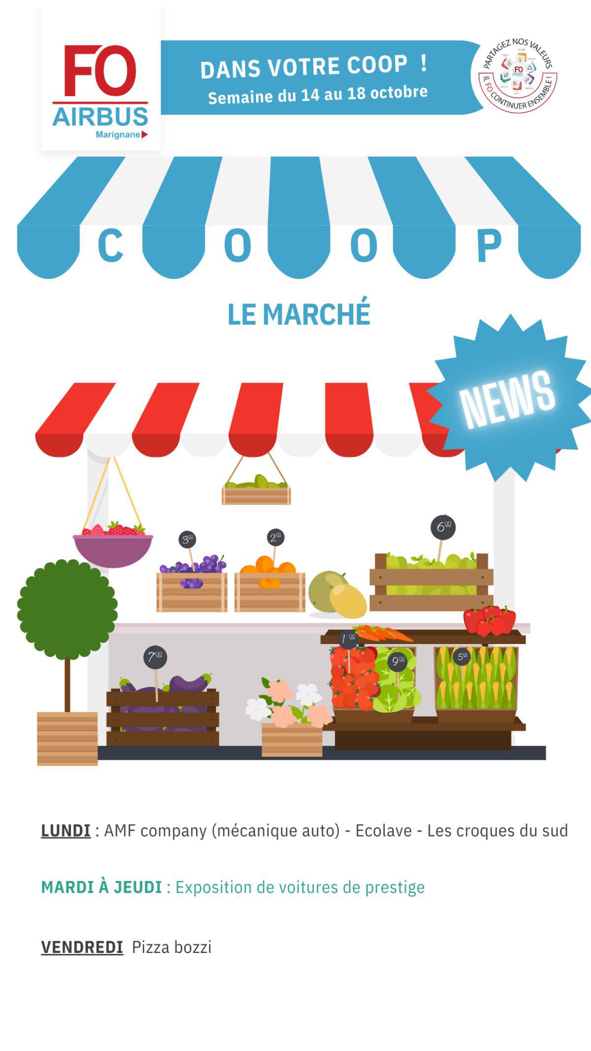 Cette semaine dans votre Coop !