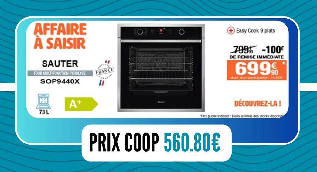 Cette semaine dans votre Coop !