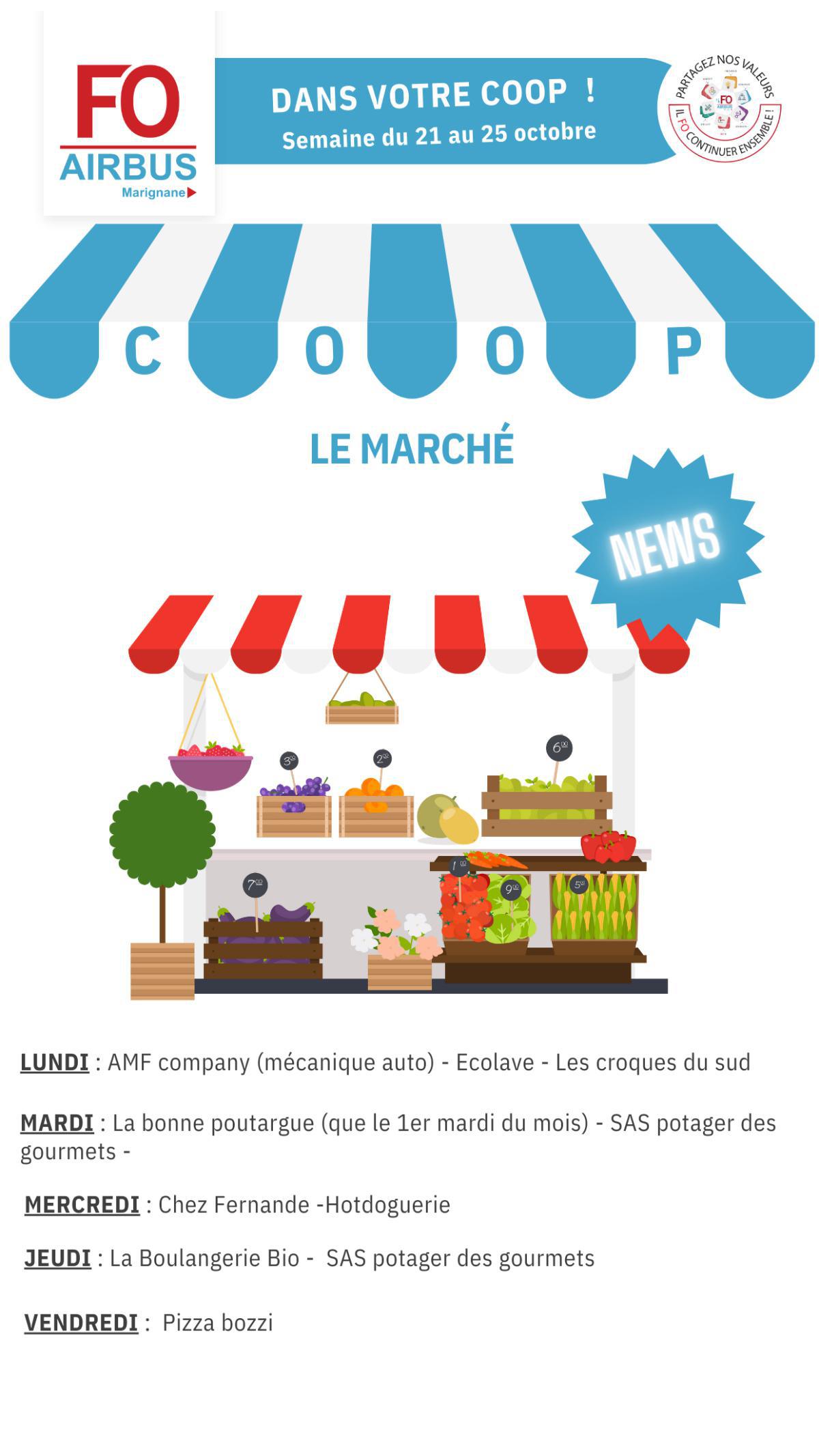 Cette semaine dans votre Coop!