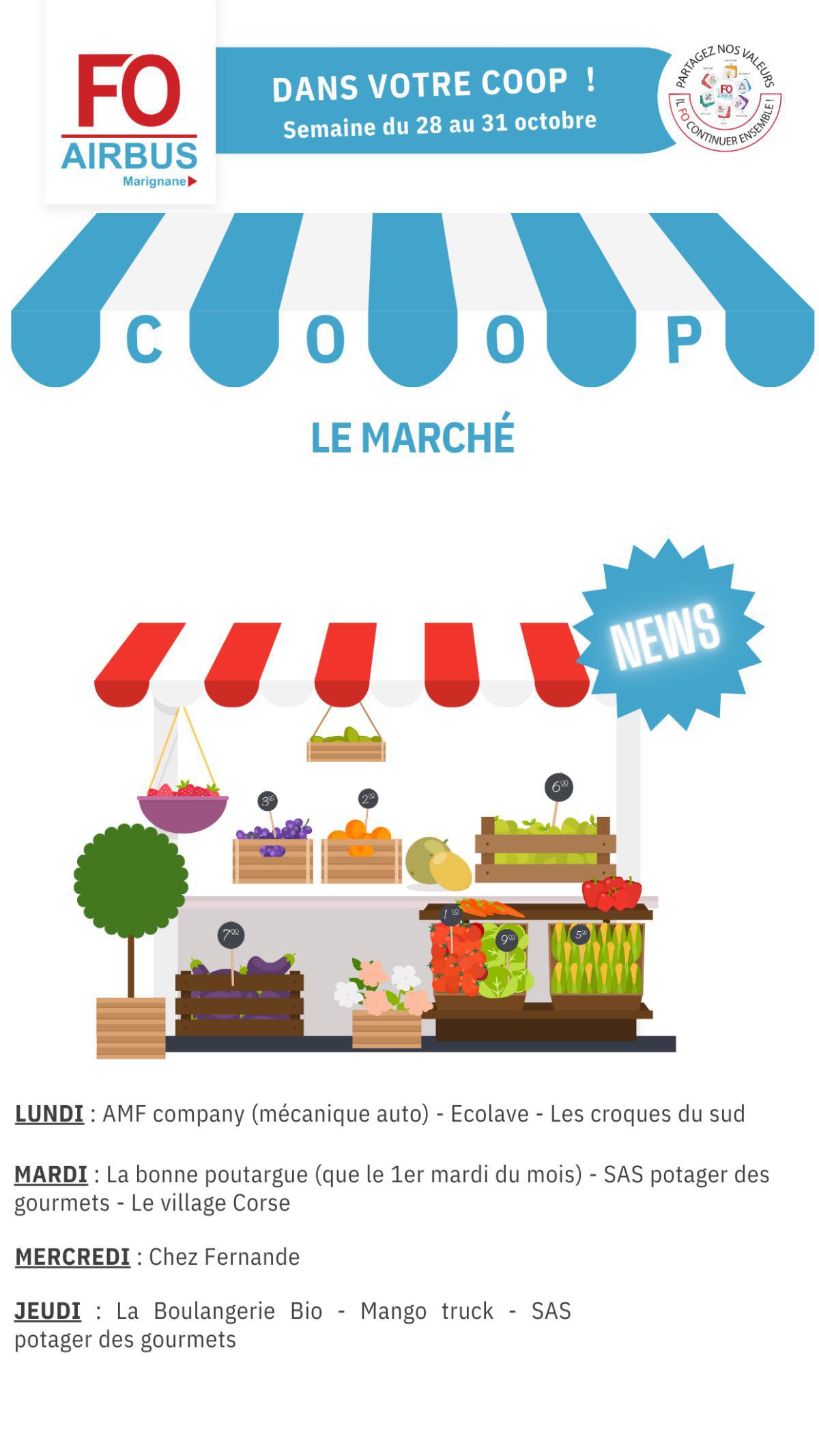 Cette semaine dans votre Coop!