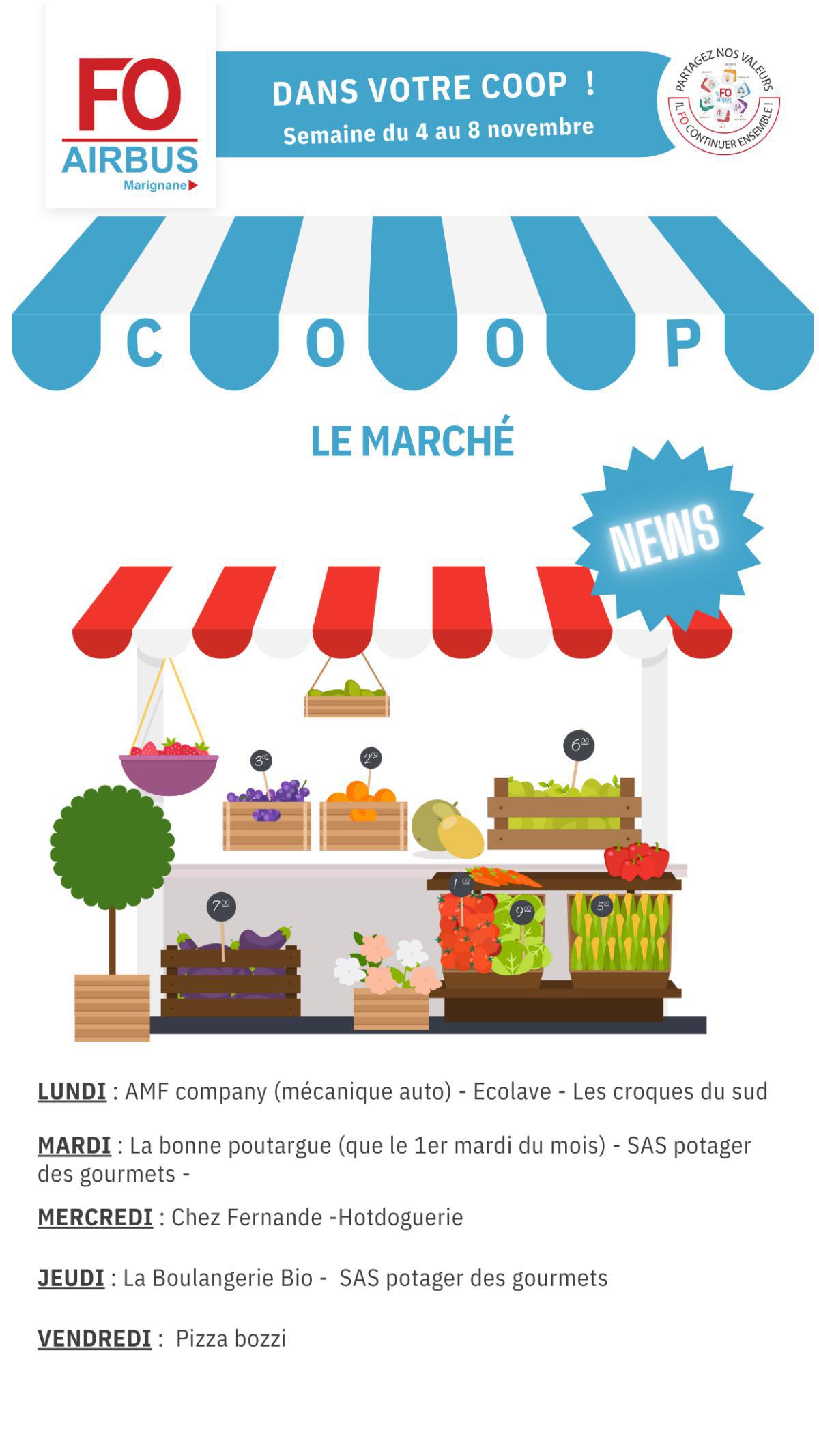 Cette semaine dans votre Coop!