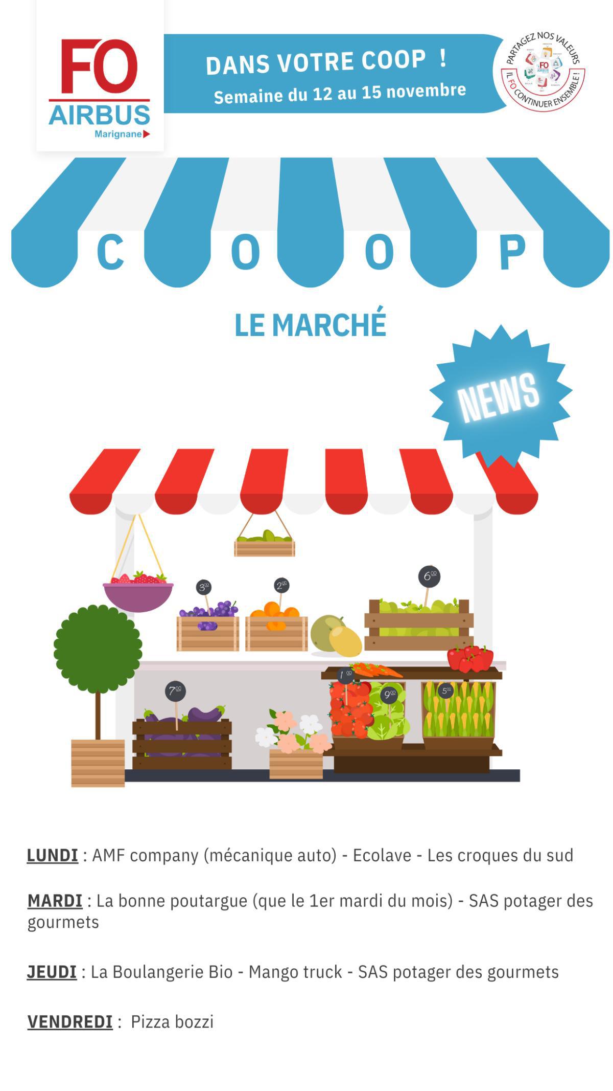 Cette semaine dans votre Coop!