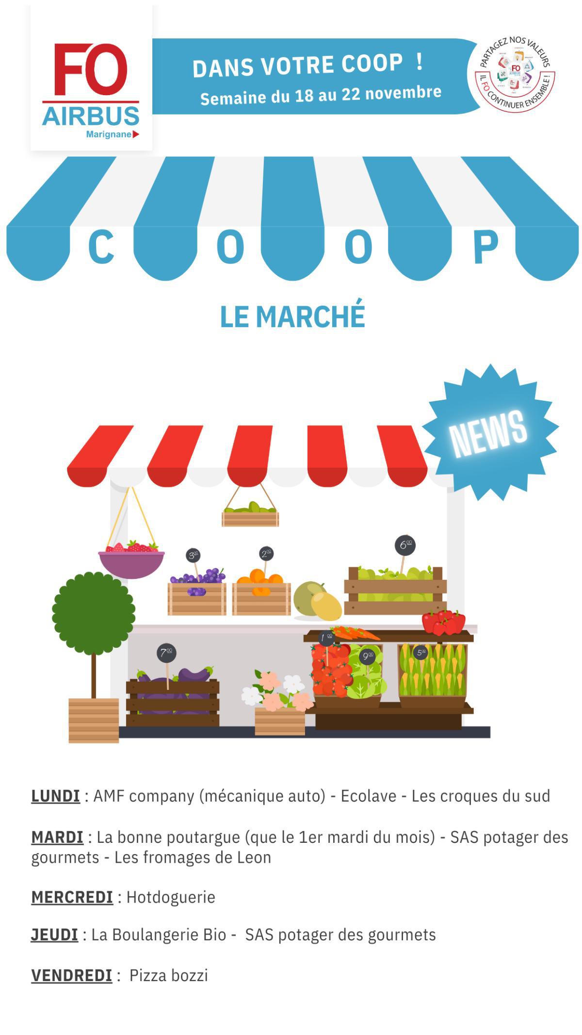 Cette semaine dans votre Coop!