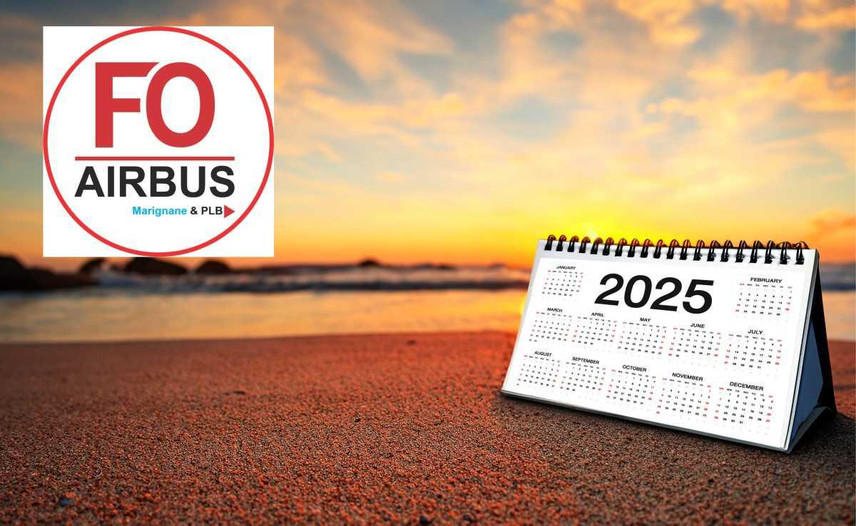 Votre calendrier FO 2025.