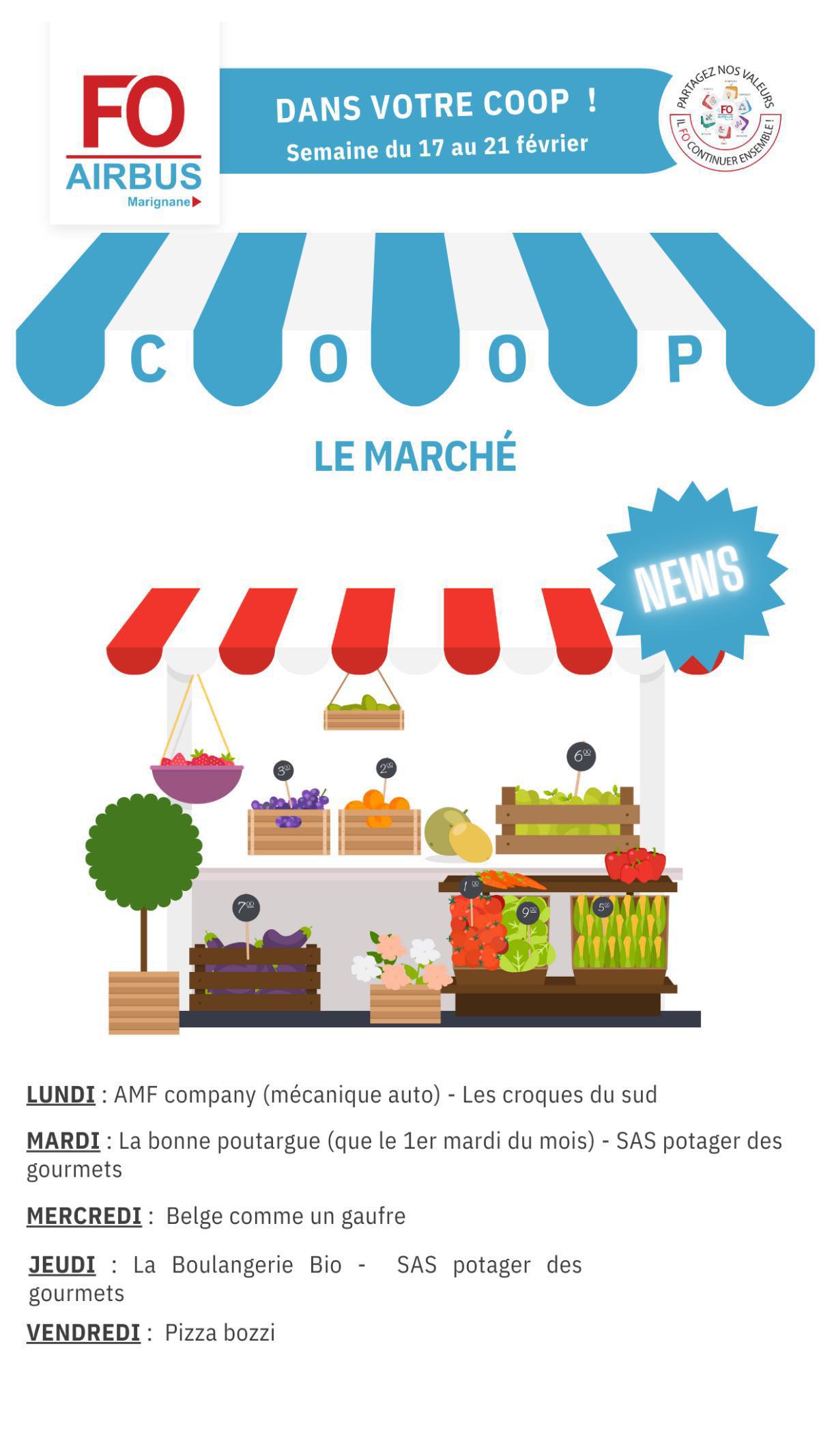 Cette semaine dans votre Coop !