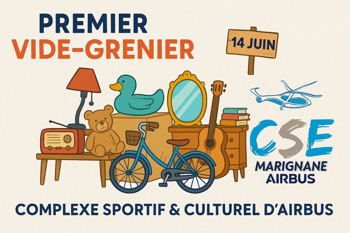 Premier vide-grenier du CSE : à vos stands !
