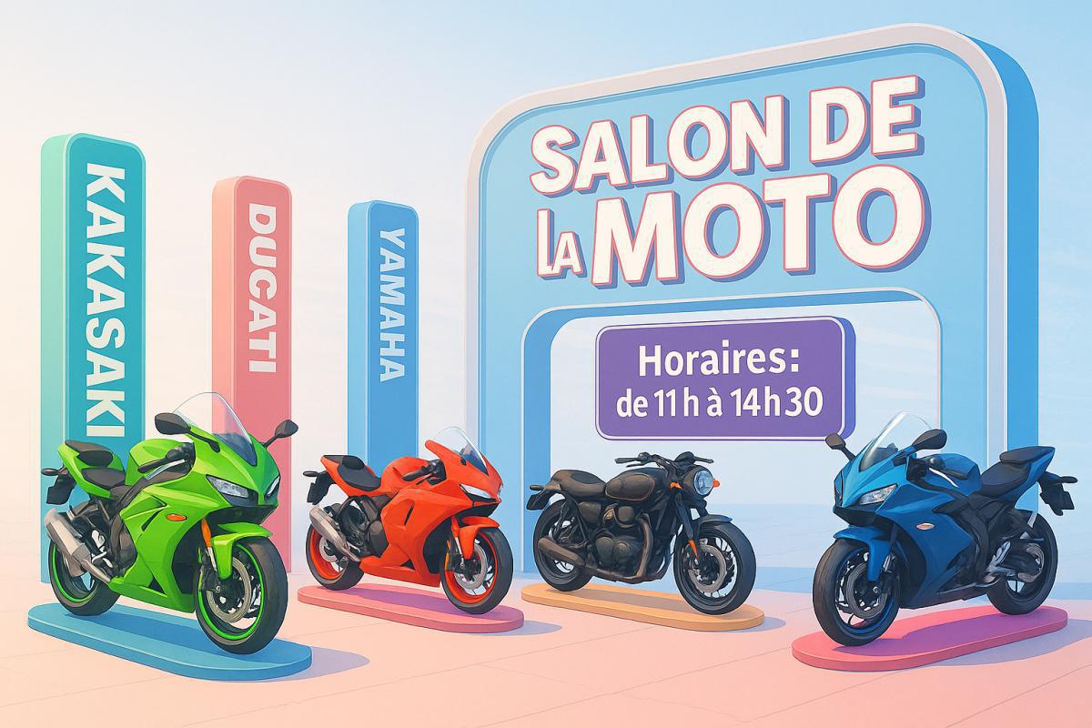 🏍️ Le Salon de la Moto démarre aujourd’hui !